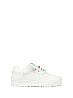 SNEAKERS RAGAZZO - GEOX BIANCO-MULTI - J45HXD 000BC