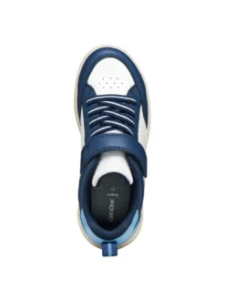 SNEAKERS RAGAZZO - GEOX BIANCO-NAVY - J45LQA 000BC
