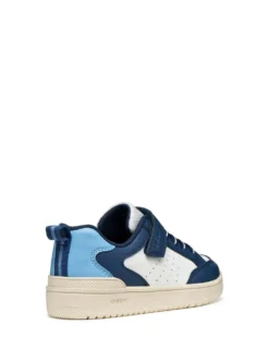 SNEAKERS RAGAZZO - GEOX BIANCO-NAVY - J45LQA 000BC