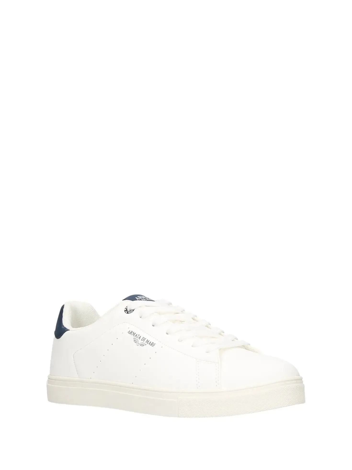 SNEAKERS UOMO - ARMATA DI MARE BIANCO-NAVY - AMU 1D933