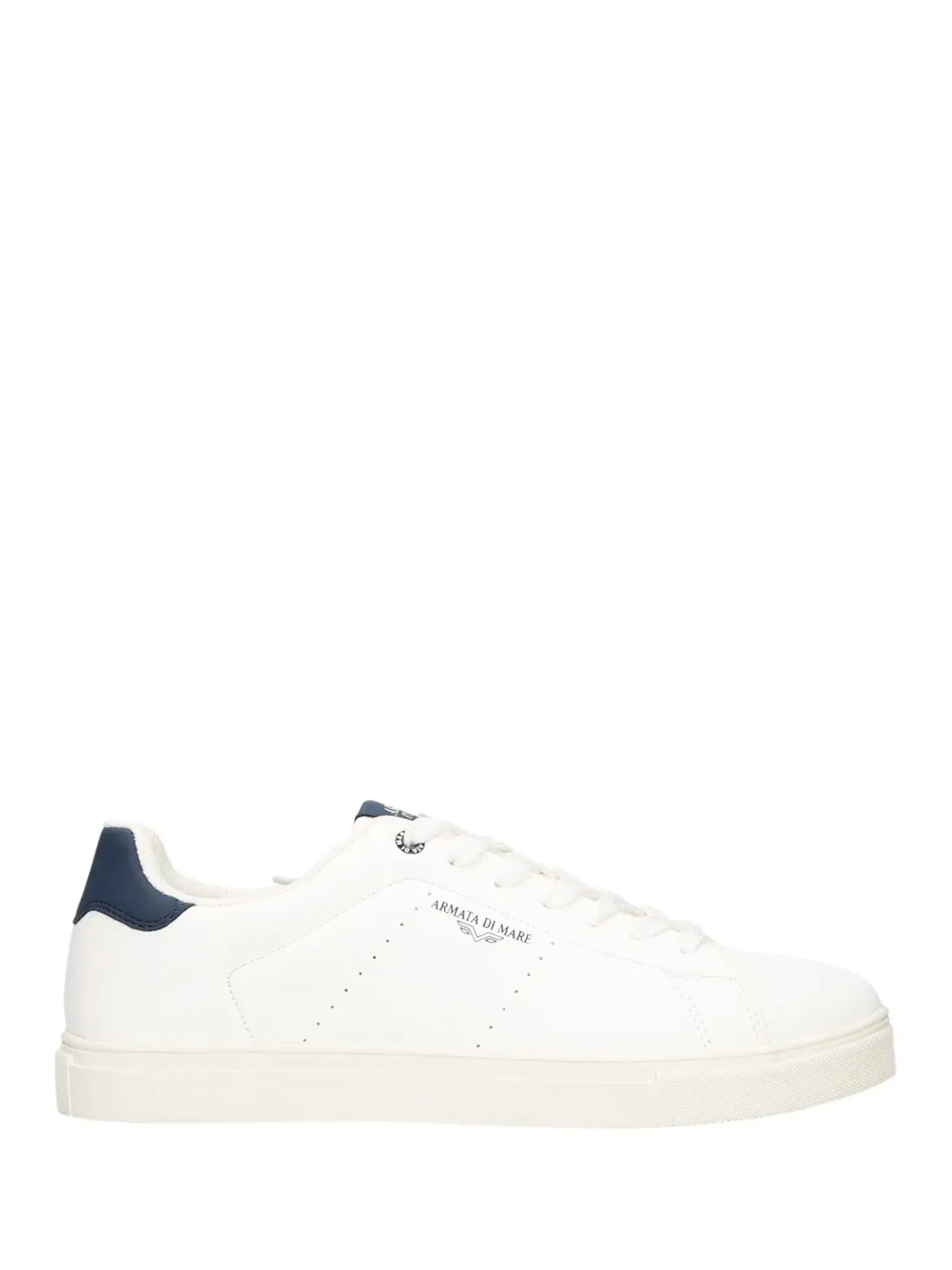 SNEAKERS UOMO - ARMATA DI MARE BIANCO-NAVY - AMU 1D933