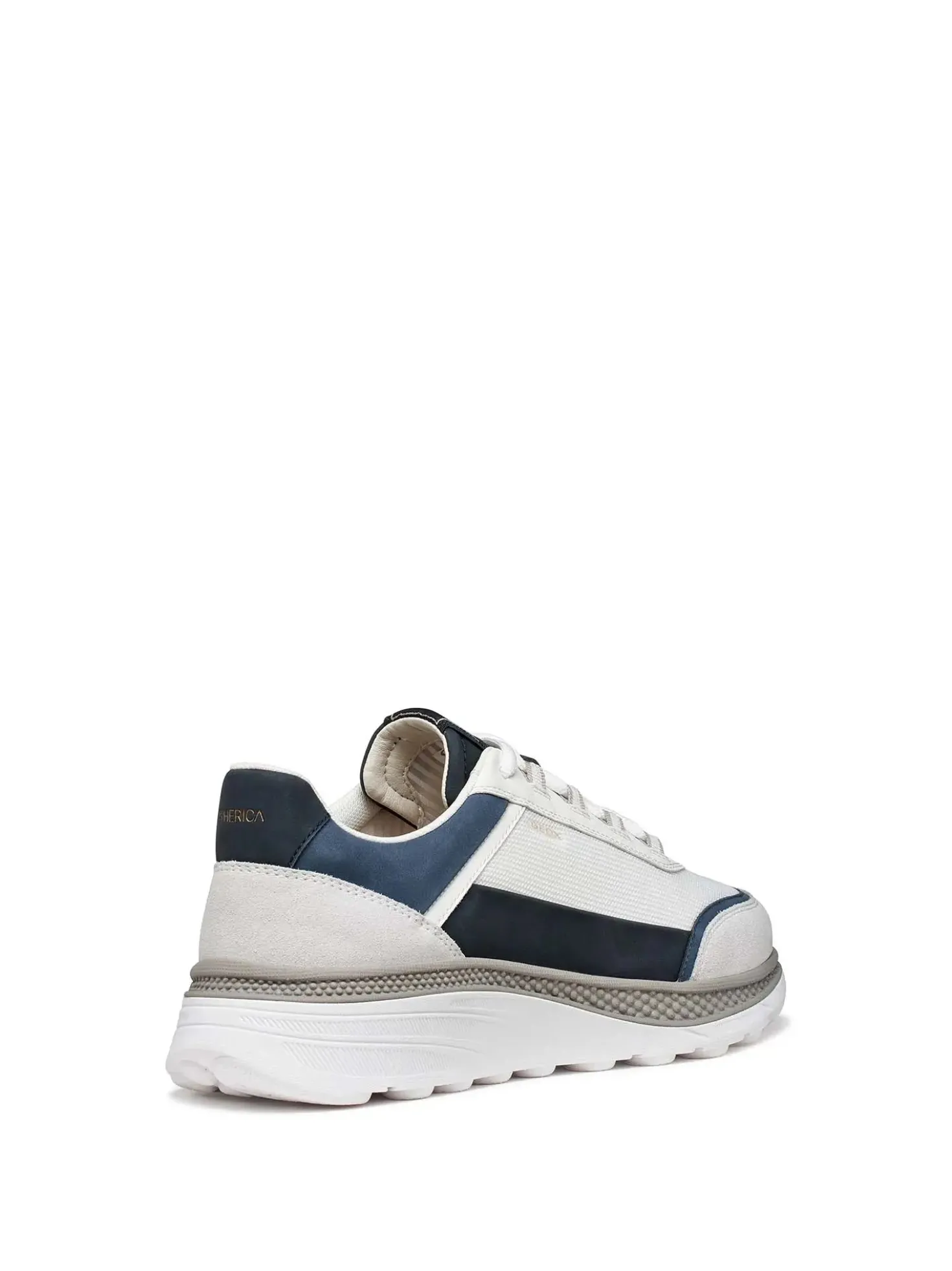 SNEAKERS UOMO - GEOX BIANCO-NAVY - U65HUC 0149B