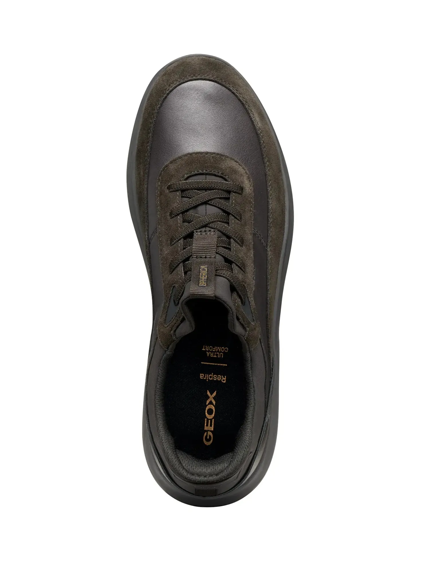 SNEAKERS UOMO - GEOX MARRONE - U56MPA 08522