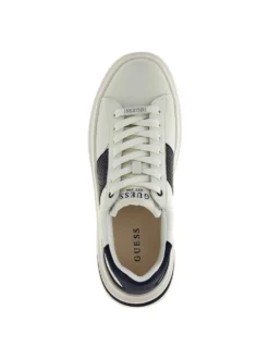 SNEAKERS UOMO - GUESS BIANCO-NAVY - FMJEBA LEA12