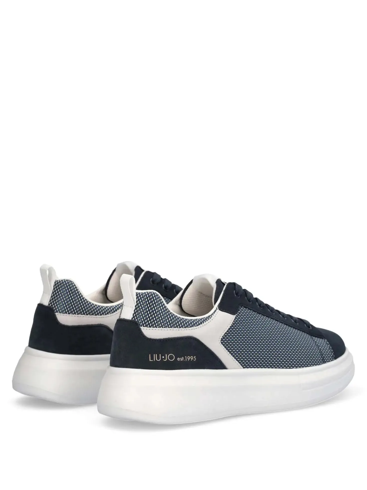 SNEAKERS UOMO - LIU-JO BLU-BIANCO - 7B6001PX027