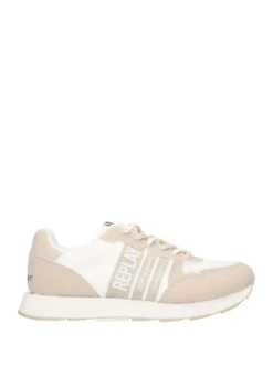 SNEAKERS UOMO - REPLAY BIANCO-BEIGE - RS680118S