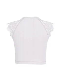 TOP DONNA - GUESS APPAREL BIANCO - W6GZ01 Z0606