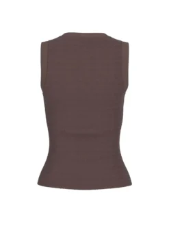 TOP DONNA - GUESS APPAREL MARRONE - W6GP14 K2940