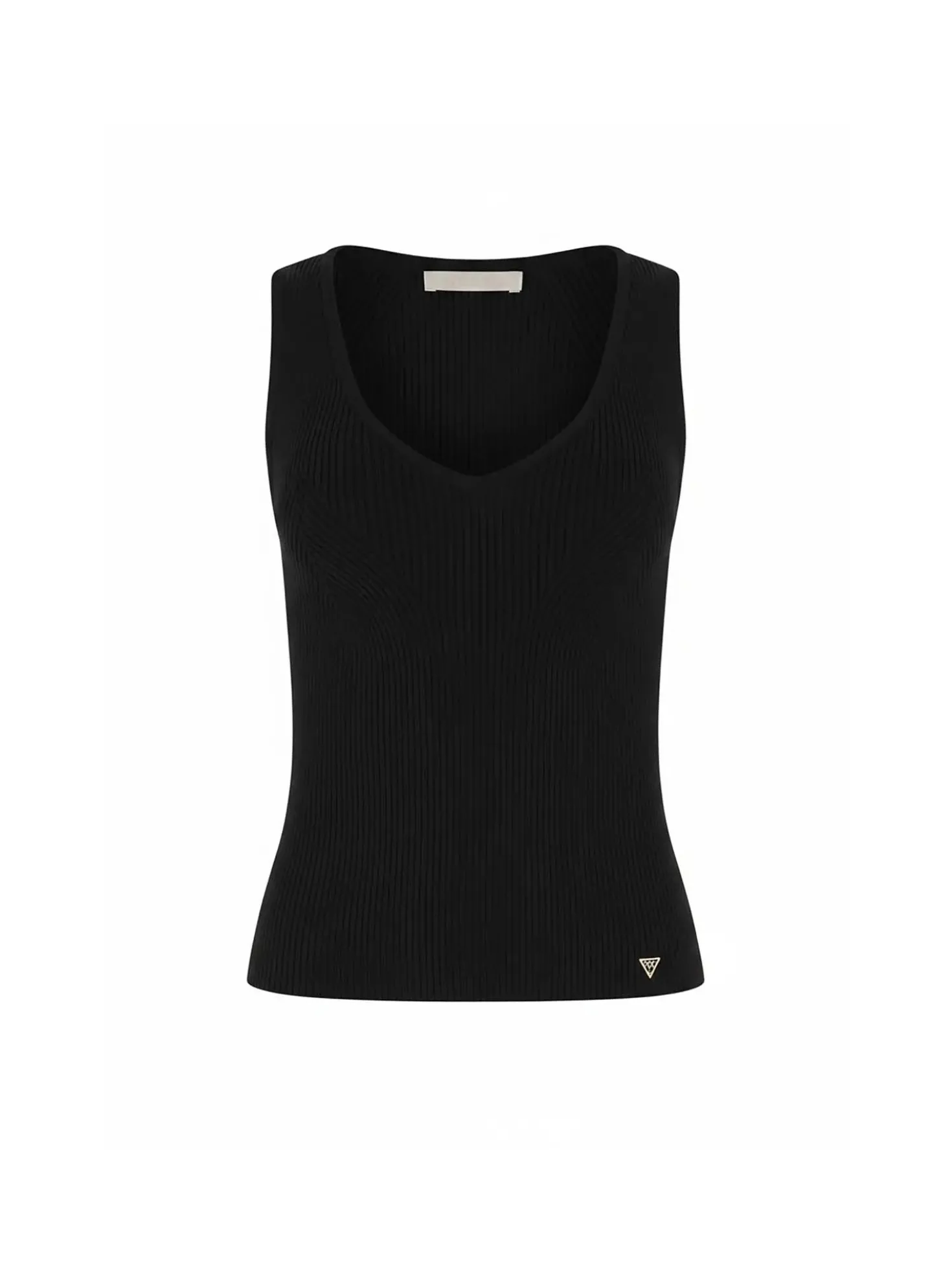 TOP DONNA - GUESS APPAREL NERO - W6RR36 Z0132