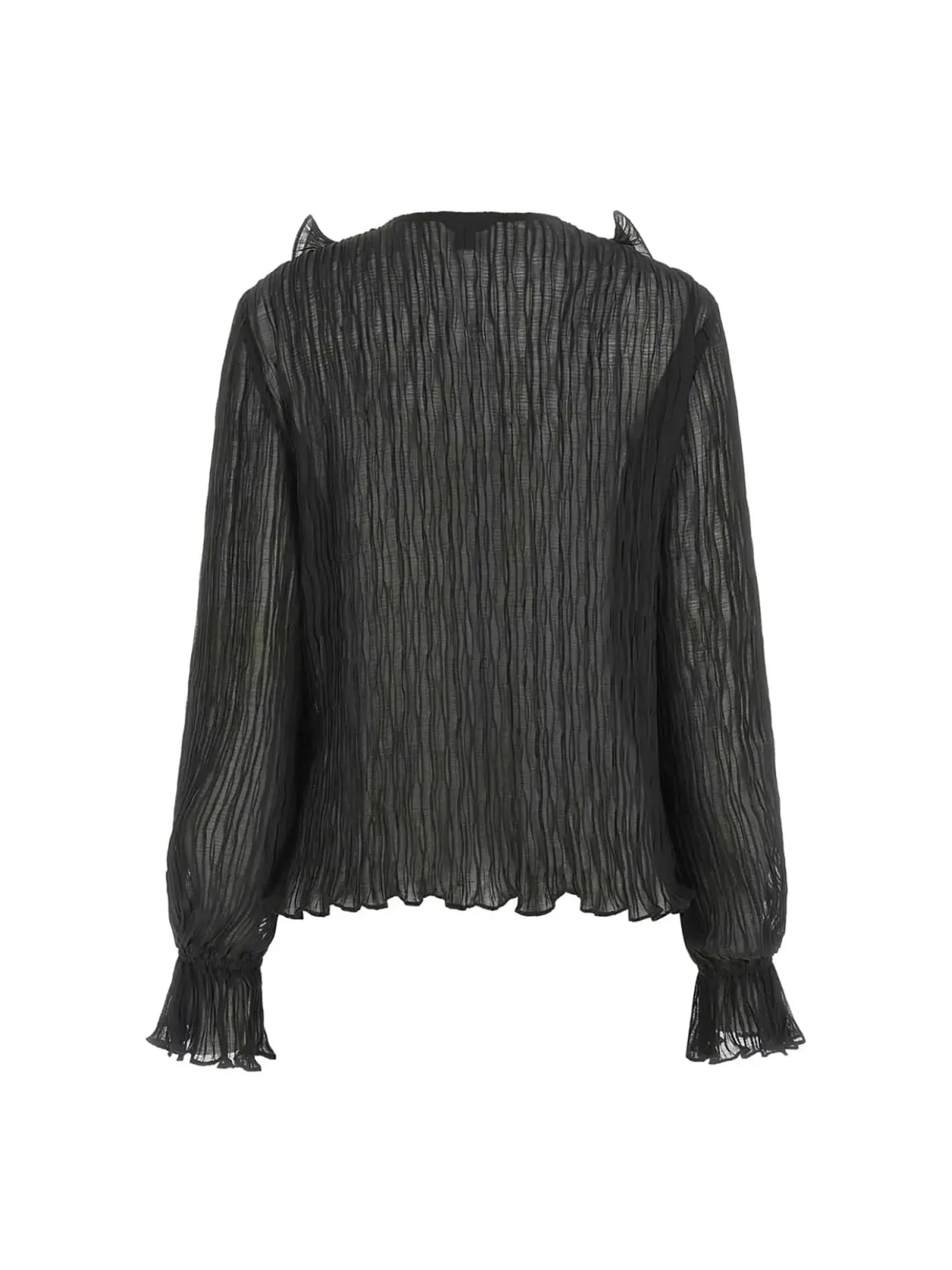 TOP DONNA - GUESS APPAREL NERO - W6RH31 WI342