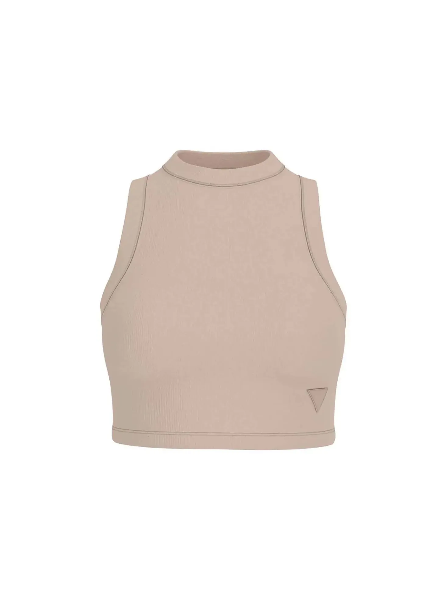 TOP DONNA - GUESS ATHLEISURE BEIGE - V3GP19 K8RT2