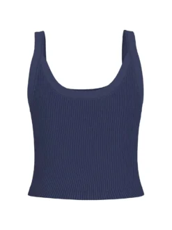 TOP DONNA - GUESS ATHLEISURE BLU - V6GP16 K3180