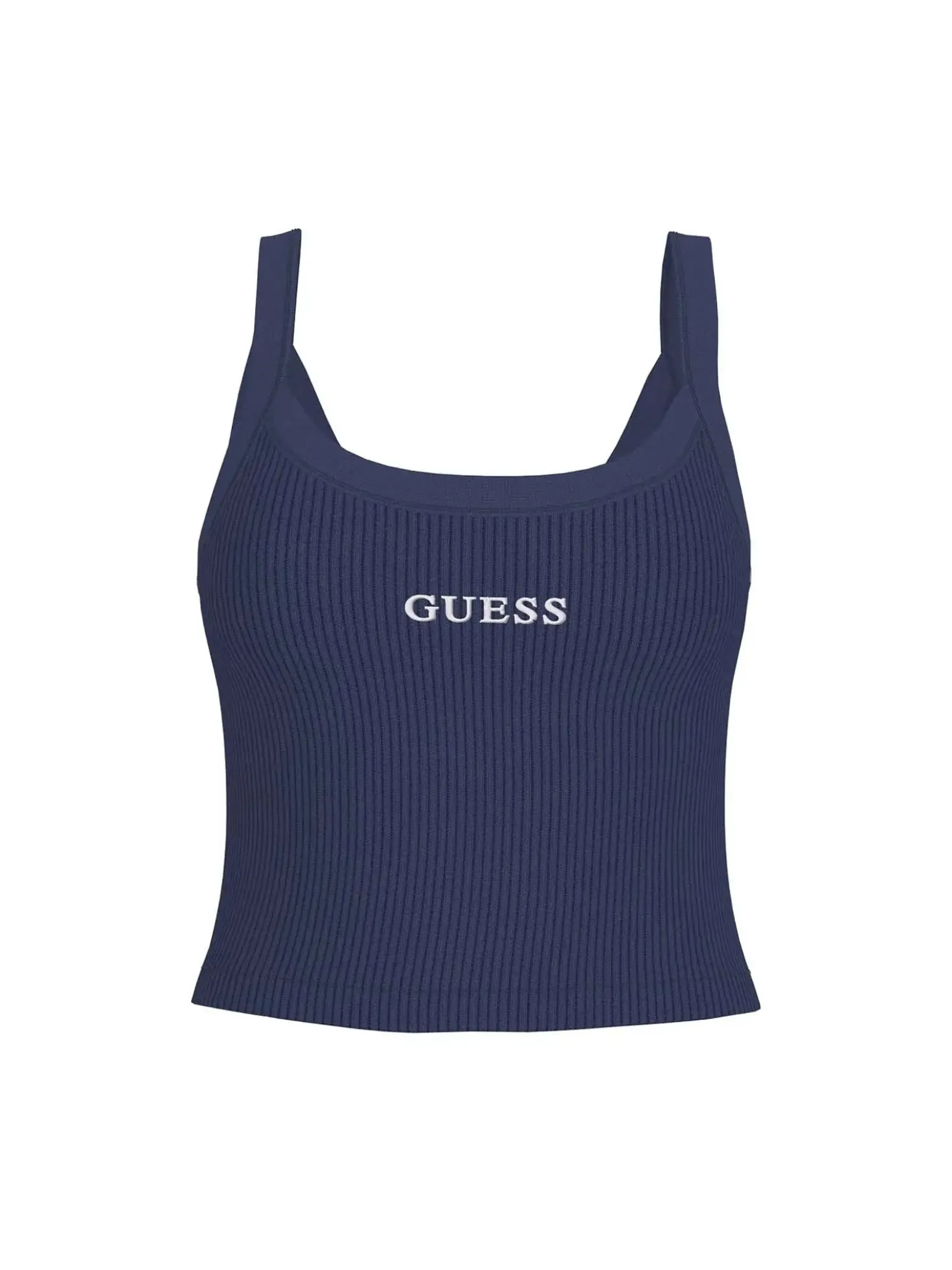 TOP DONNA - GUESS ATHLEISURE BLU - V6GP16 K3180