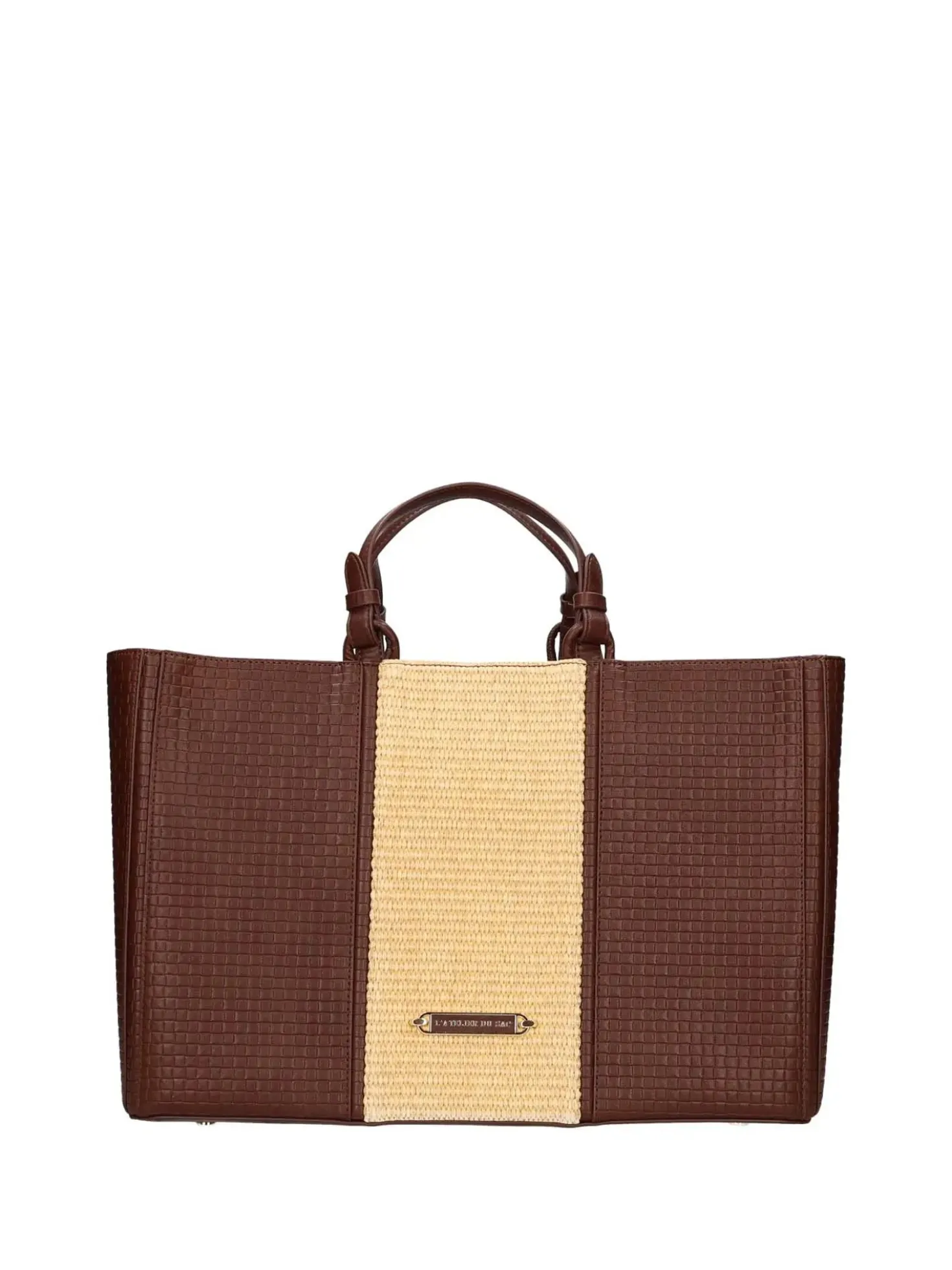 TOTE DONNA - ATELIER DU SAC MARRONE - 19144-GOR-S6B-A