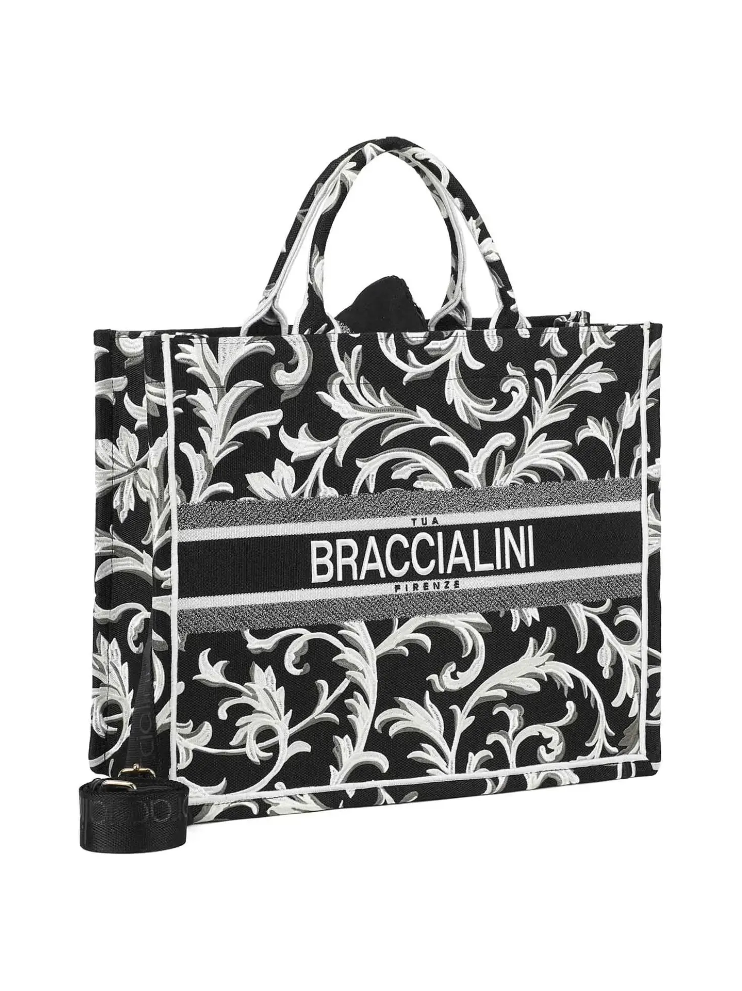 TOTE DONNA - BRACCIALINI NERO - B18921-TY