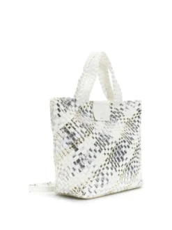 TOTE DONNA - CAFE NOIR ARGENTO-BIANCO - C3MG1022