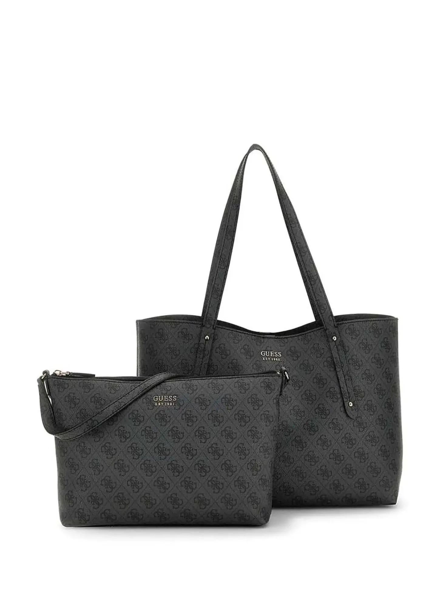 TOTE DONNA - GUESS CARBONE - HWLG96 48230