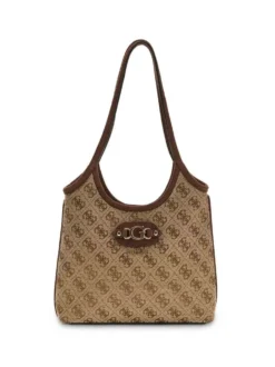 TOTE DONNA - GUESS MARRONE - HWJG23 13750