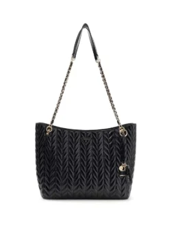 TOTE DONNA - GUESS NERO - HWTQ97 20220