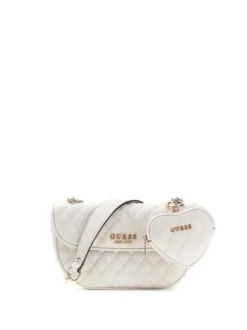 TRACOLLA DONNA - GUESS BIANCO - HWQG98 94210
