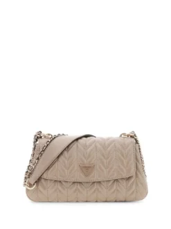 TRACOLLA DONNA - GUESS TAUPE - HWTQ97 20210