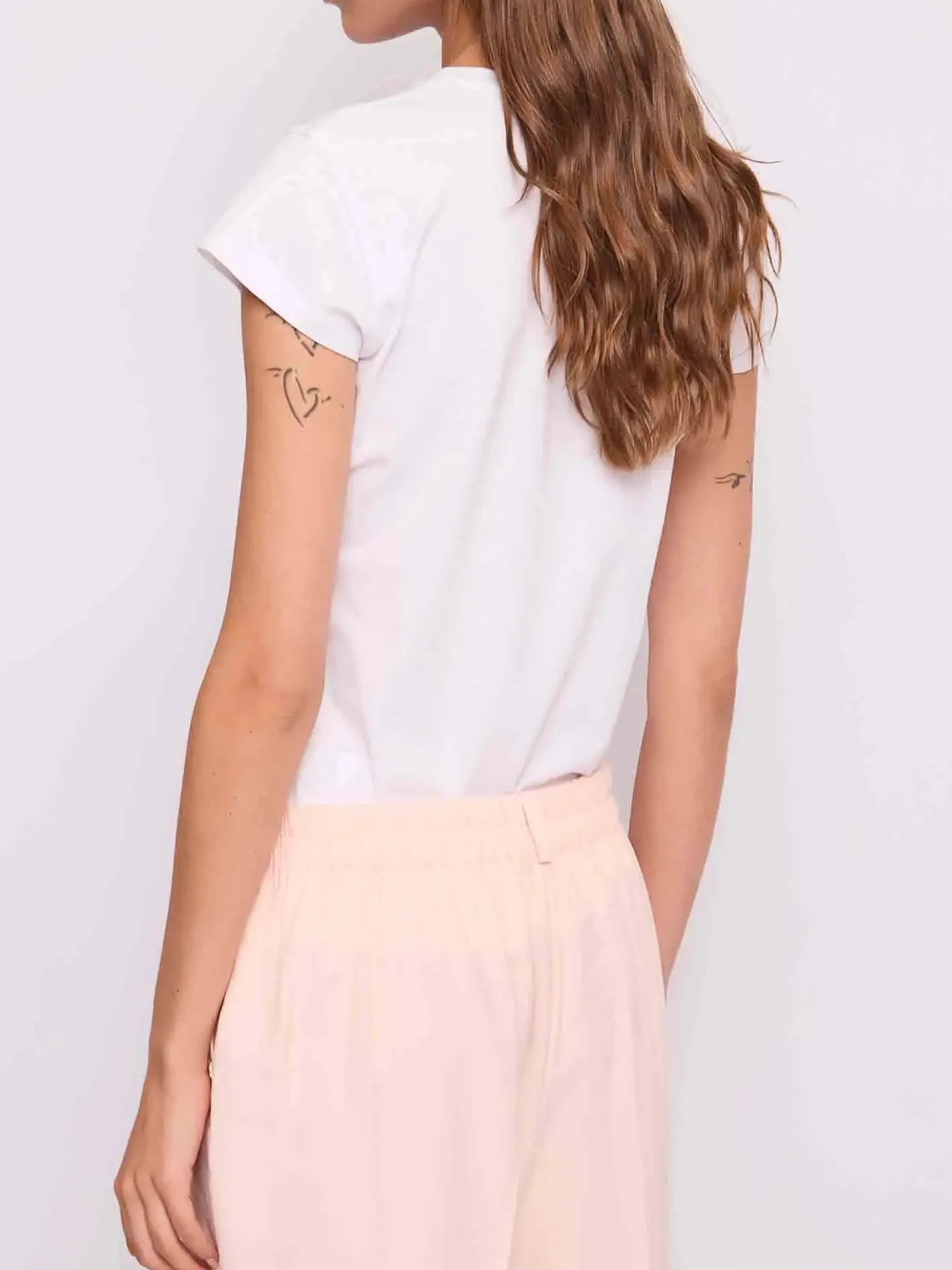T-SHIRT DONNA - GAUDI JEANS BIANCO - 611BD64059