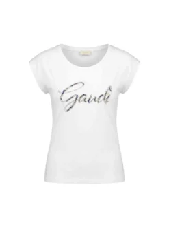 T-SHIRT DONNA - GAUDI JEANS BIANCO - 611BD64039