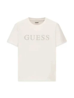T-SHIRT DONNA - GUESS ATHLEISURE BIANCO - V6RI20 J1314