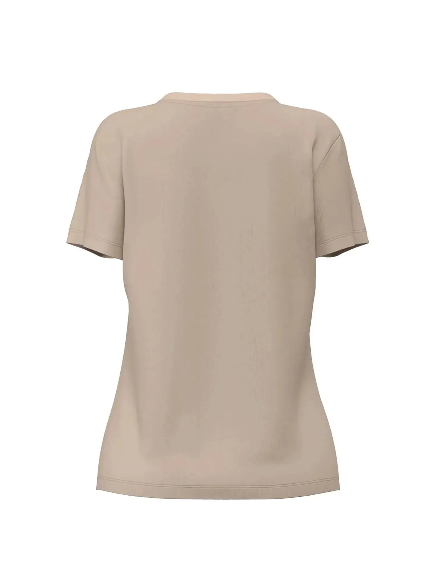 T-SHIRT DONNA - GUESS ATHLEISURE BEIGE - V2YI07 K8HM0