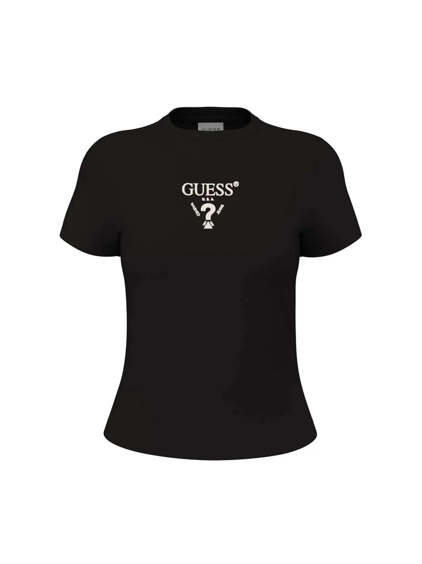T-SHIRT DONNA - GUESS ATHLEISURE NERO - V4YI21 KCDH1