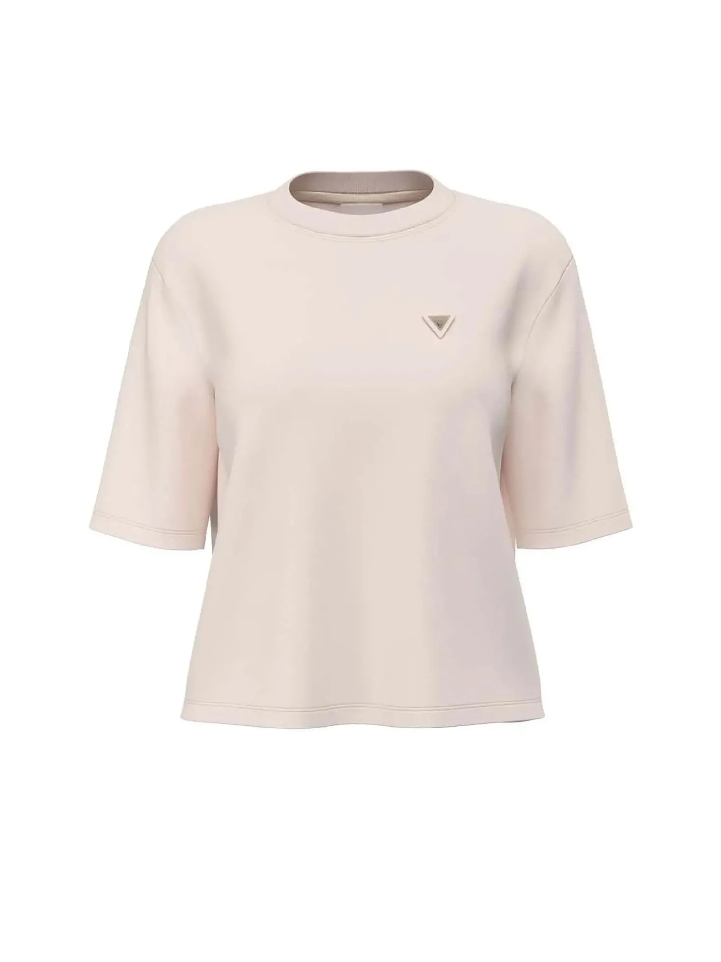 T-SHIRT DONNA - GUESS ATHLEISURE BIANCO - V4BI21 I3Z14