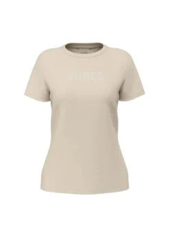 T-SHIRT DONNA - GUESS ATHLEISURE CREMA - V3BI11 J1314