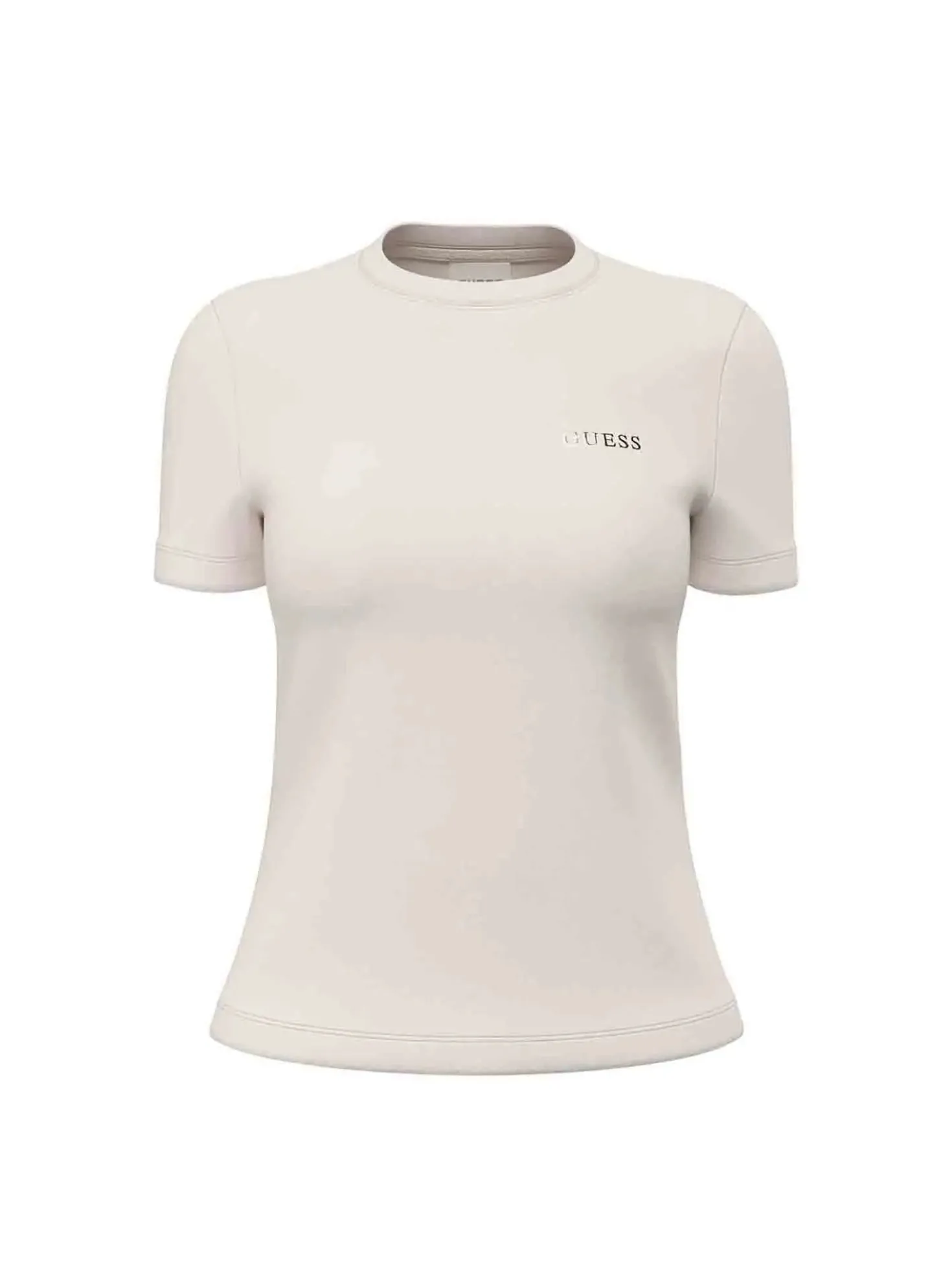 T-SHIRT DONNA - GUESS ATHLEISURE BIANCO - V6RI07 J1314