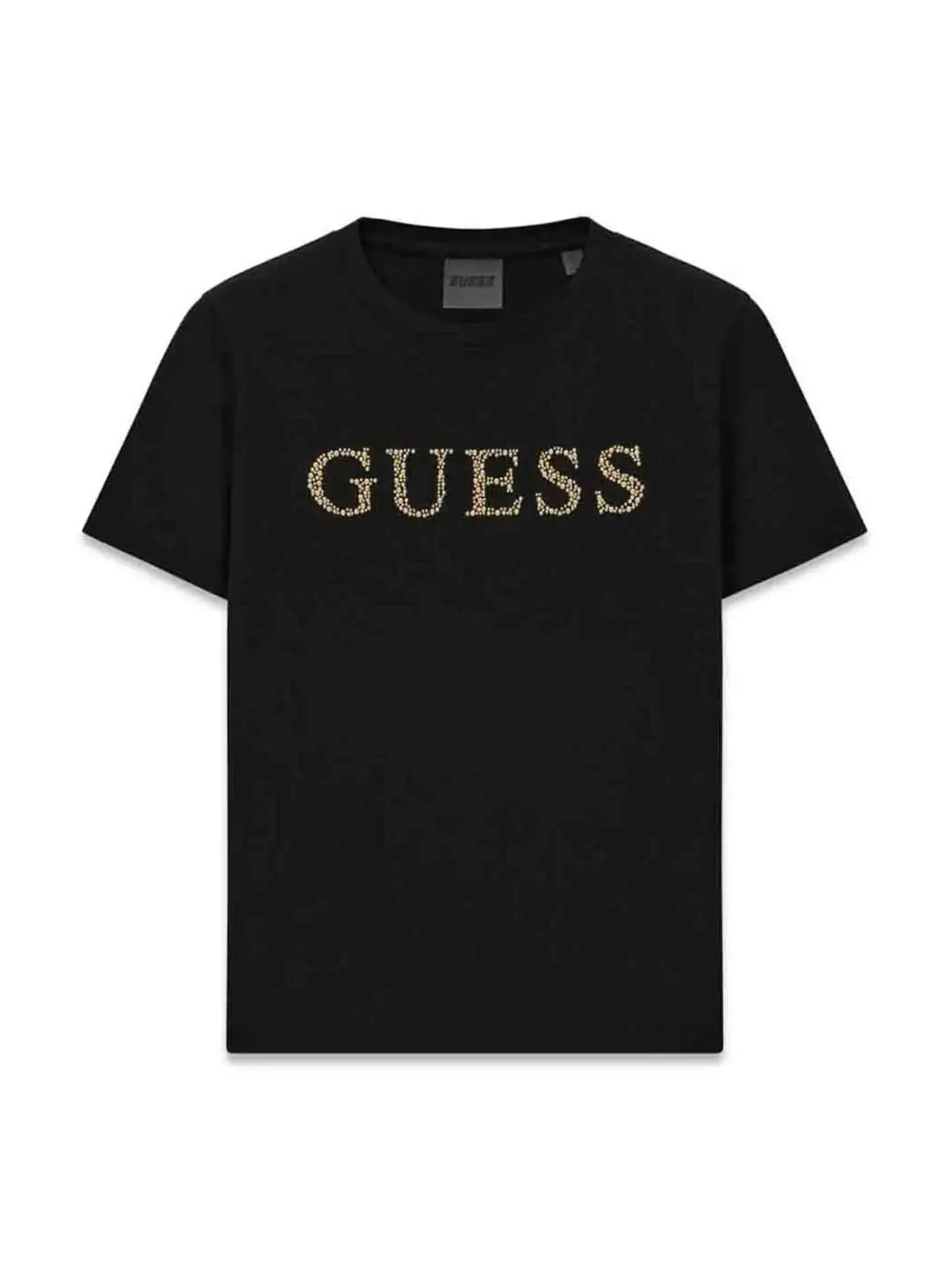 T-SHIRT DONNA - GUESS ATHLEISURE NERO - V6RI20 J1314