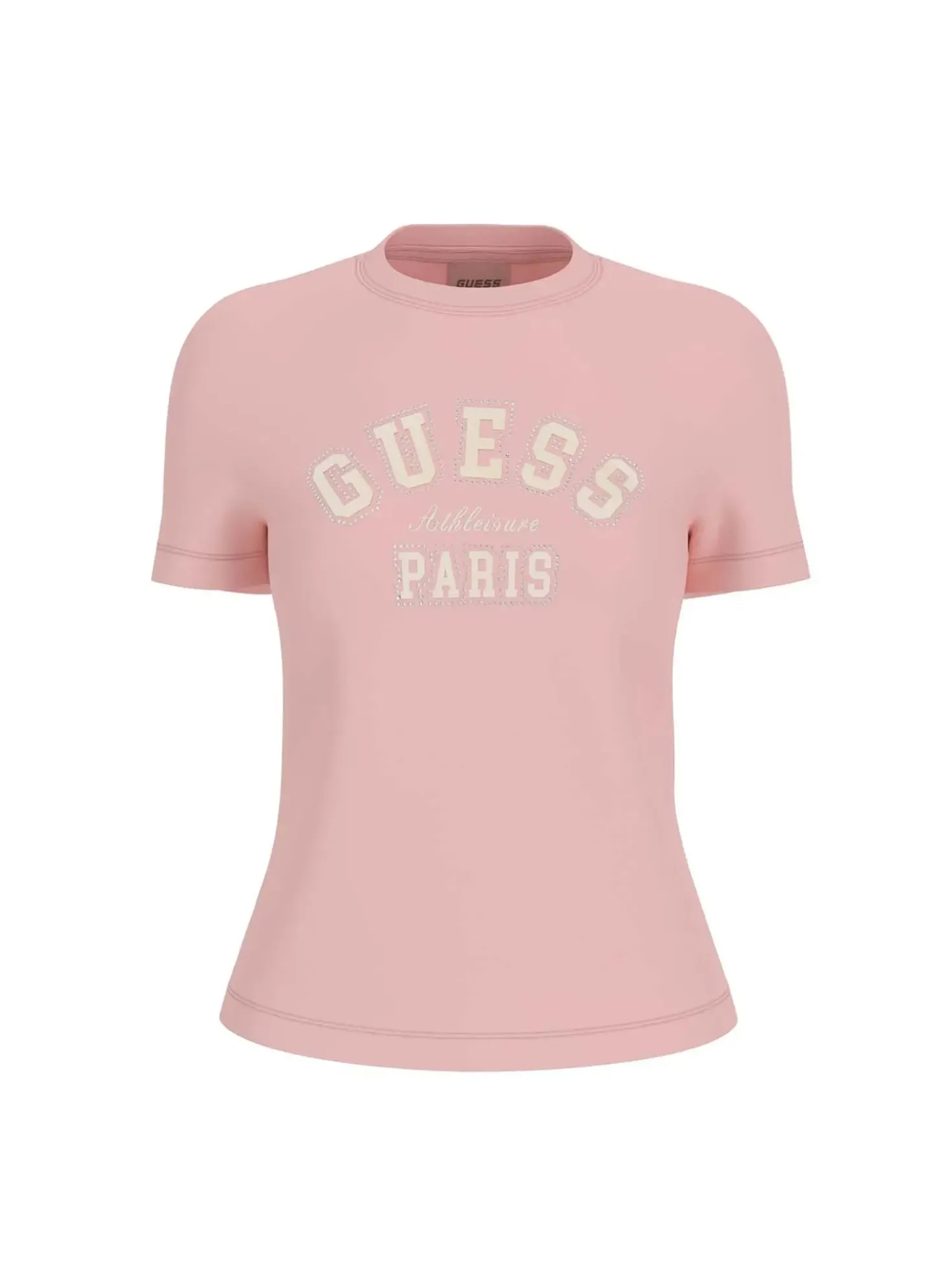 T-SHIRT DONNA - GUESS ATHLEISURE ROSA - V6RI15 J1314