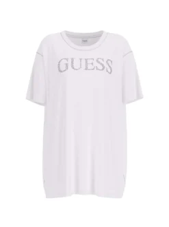 T-SHIRT DONNA - GUESS UNDERWEAR BIANCO - E5GI07 K68D2