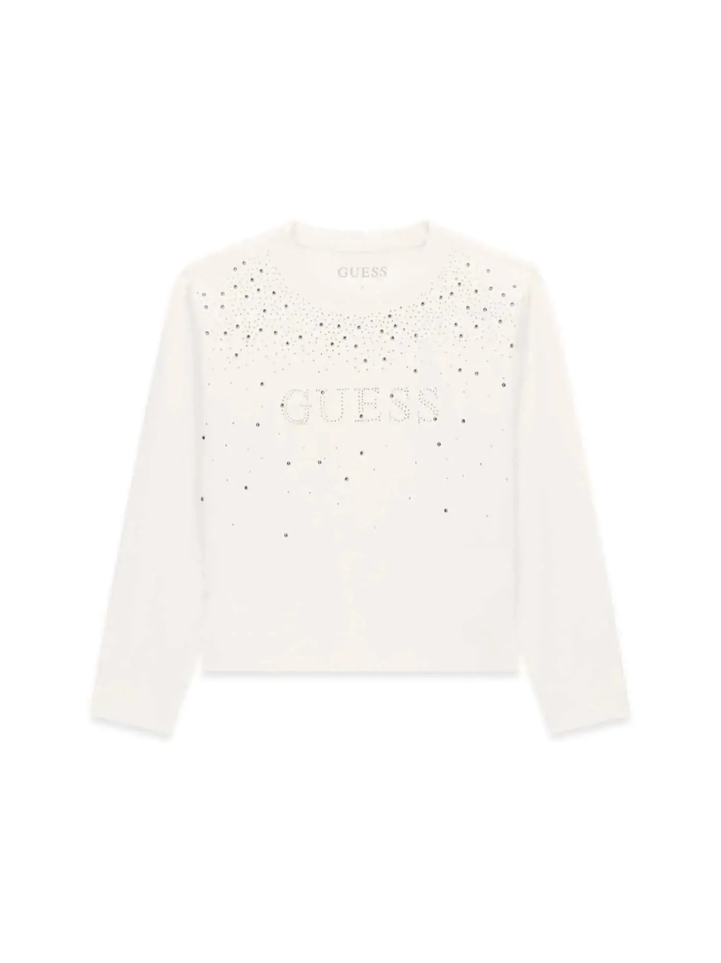 T-SHIRT RAGAZZA - GUESS KIDS BIANCO - J6BI08 K5778