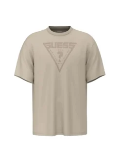 T-SHIRT UOMO - GUESS ATHLEISURE PIETRA - Z4BI02 I3Z14