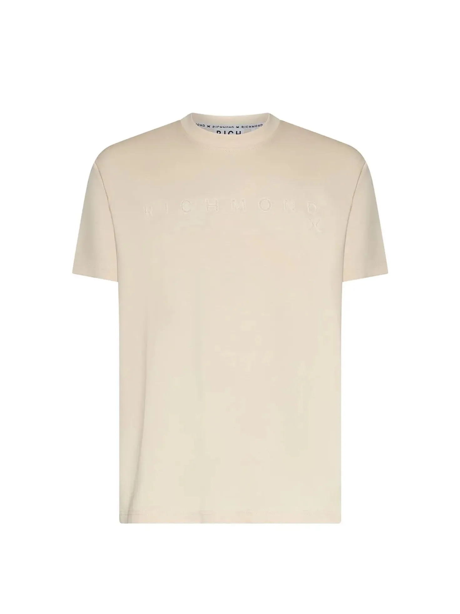 T-SHIRT UOMO - JOHN RICHMOND BEIGE - UMP26018TS