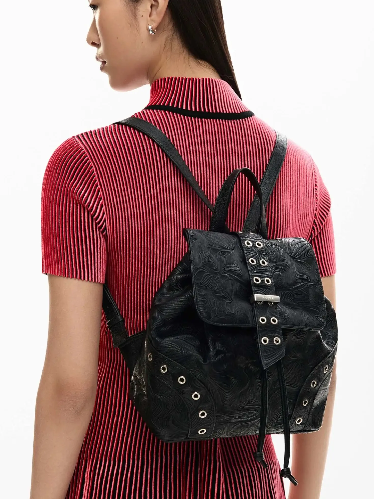 ZAINO DONNA - DESIGUAL NERO - 26SAKP04