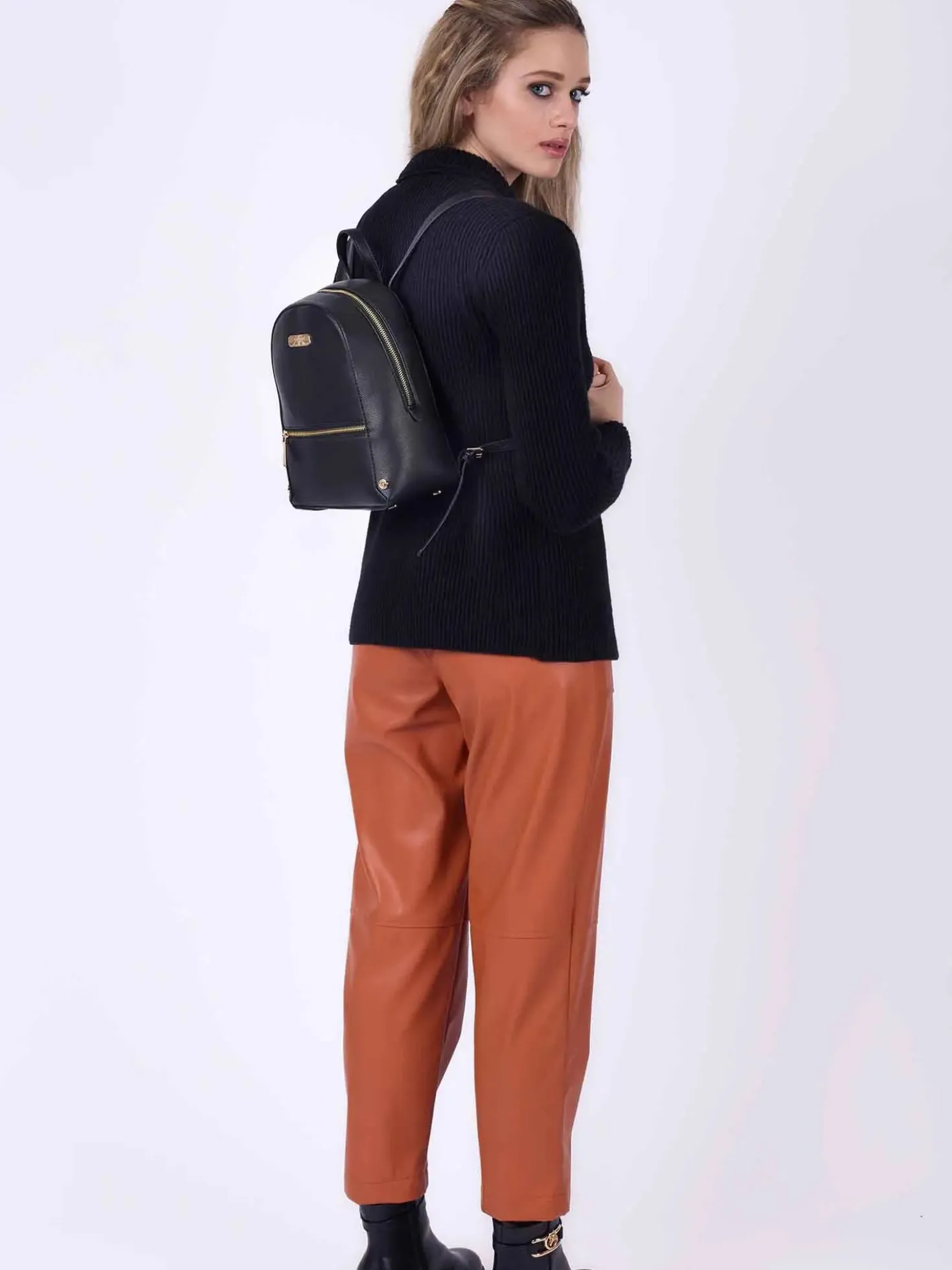 ZAINO DONNA - GATTINONI ROMA NERO - BINRZ8560WVP