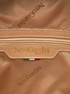 ZAINO DONNA - NERO GIARDINI BEIGE - E644221D