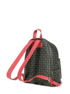 ZAINO DONNA - POLLINI NERO-ROSSO - TE8412PP03Q11